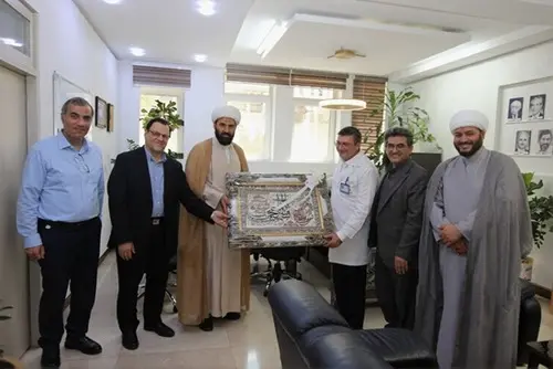 تجلیل مسئولان دانشگاه علوم پزشکی تهران از هیئت‌رئیسه بیمارستان دکتر شریعتی